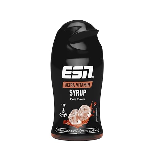 Produktbild: esn ultra vitamin sirup cola, zuckerfrei, 65 ml für 6 l, kalorienfrei, made in germany