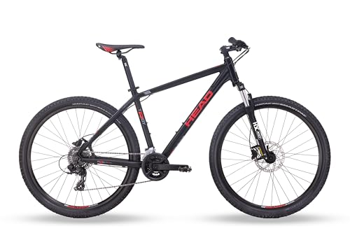Produktbild: head troy 2.0 mountainbike unisex schwarz rot 41