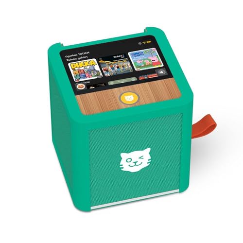 tigermedia tigerbox touch plus grün, lange akkulaufzeit, bluetooth, hörspiele 4-12 jahre