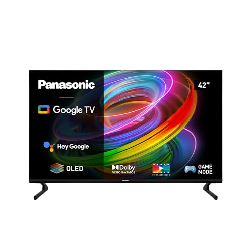 panasonic 42 zoll 4k oled smart tv 2023, hdr, dolby atmos, android tv, schwarz