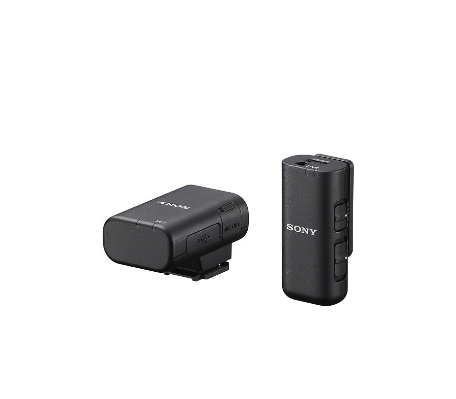 sony ecm-w3s kabelloses mikrofon 150 m reichweite 1 sender 1 empfänger ladenstation