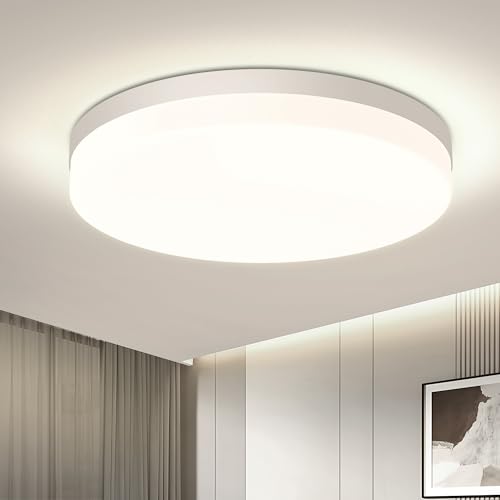 Produktbild: eagle led deckenleuchte 48w rund 30cm 4000k 4800lm ip44 wasserdicht