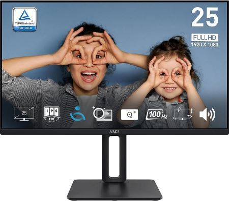 MSI PRO MP251P 24,5 Zoll FHD Monitor 100 Hz für 79,99 Euro statt 90 Euro