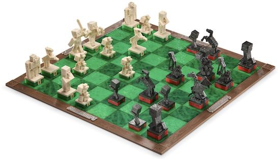 minecraft schachspiel overworld heroes vs hostile mobs für 44,59 statt 56