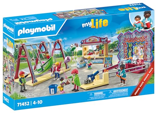 Playmobil mylife 71452 freizeitpark spielzeug für kinder ab 4 jahren