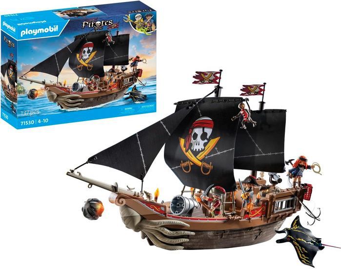 playmobil pirates 71530 piratenschiff groß für 58,39 euro statt 69 euro