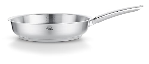 fissler pure collection edelstahl pfanne 28 cm mit antihaftbeschichtung