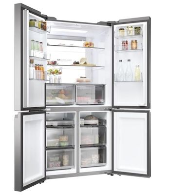haier kühl-gefrierkombination 646 liter zum abgebotspreis von 1.163 euro
