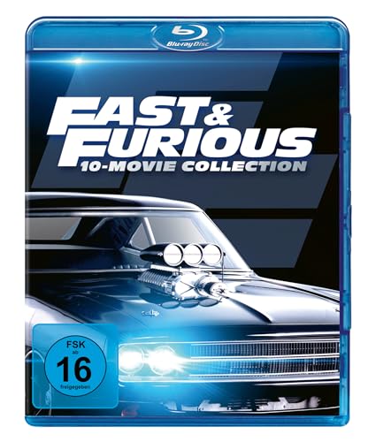 fast & furious 10-movie-collection auf 10 blu-rays - amazon & müller