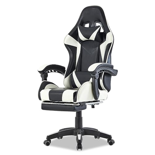 walden gaming stuhl ergonomisch drehstuhl mit verstellbarer rückenlehne und sitzhöhe