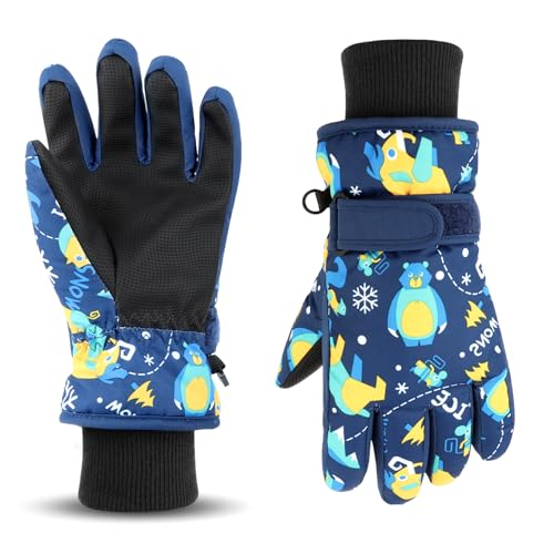 VMUTGA kinder winterhandschuhe, skihandschuhe für 5-12 jahre, outdoor, snowboarding