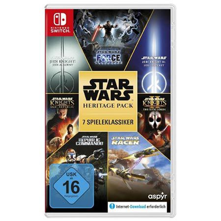 star wars heritage pack für nintendo switch, 37,98 statt 45