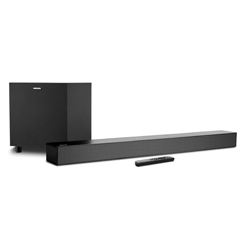 medion s61022 soundbar 3.1 dolby atmos mit kabellosem subwoofer und fernbedienung