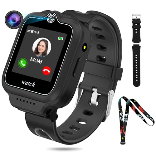 jianyana smartwatch kinder mit gps 4g telefon videoanruf kamera musik-player wecker