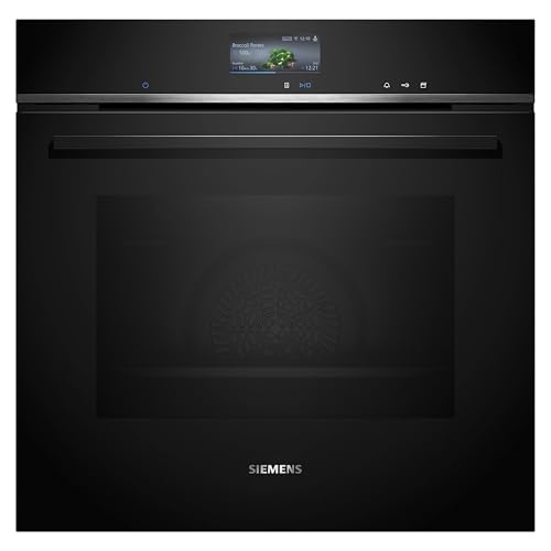 siemens hs736g3b1 backofen mit pizzastufe, smarter iq7, schwarz