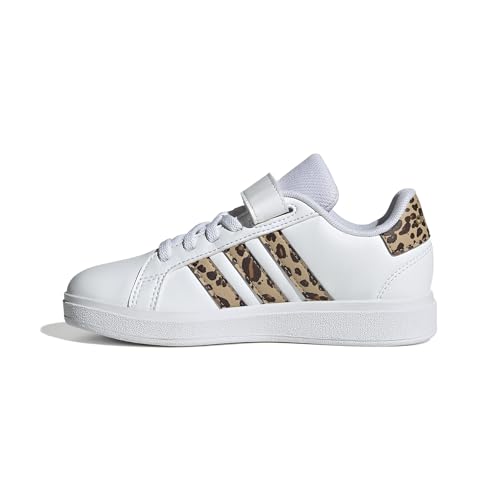 Produktbild: adidas kinder grand court 2.0 schuhe tennisschuhe matte gold größe 32