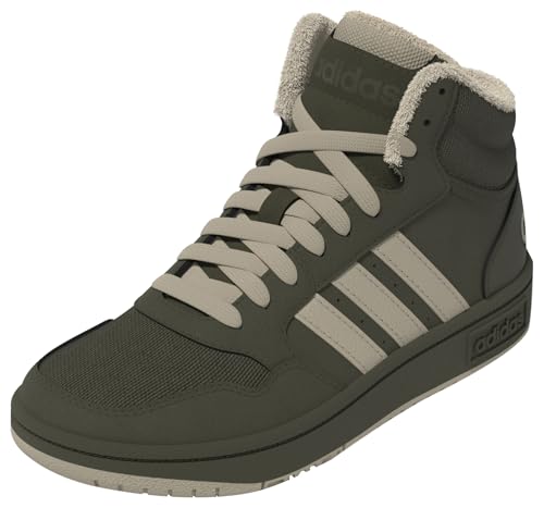 adidas hoops mid 3.0 kinderschuhe, night cargo/clay brown/core black, 30 eu
