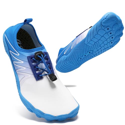 Produktbild: STQ badeschuhe herren wasserschuhe damen schwimmschuhe blau EU45