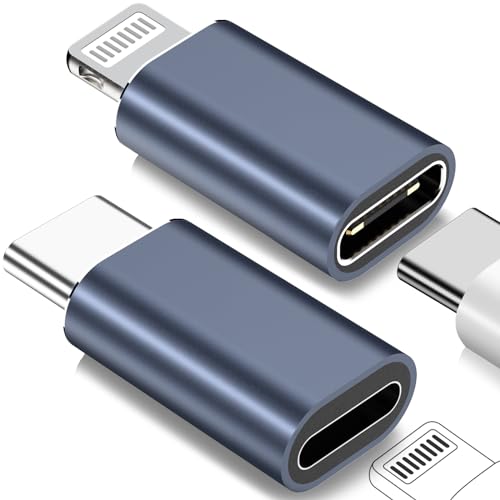 yootech adapter lightning auf usb-c für iphone 15, kompatibel mit iphone 14/13/12