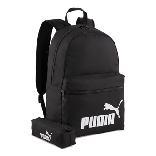 puma phase backpack set unisex kinder rucksack schwarz osfa 090943