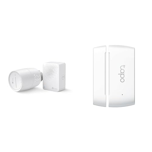 tp-link kasa smart radiator thermostat ke100 kit, tp-link tapo t110 kontakt sensor