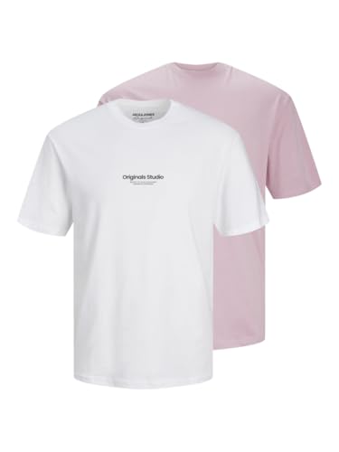 Produktbild: jack & jones t-shirt crew neck 2er pack jorvesterbro kurzarm