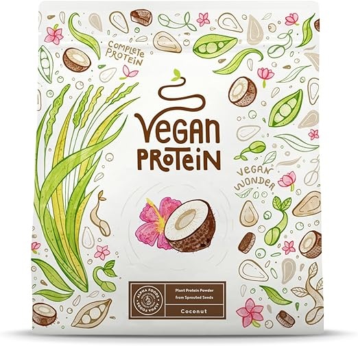 vegan protein kokos von alpha foods  dessertgeschmack mit top nährwerten