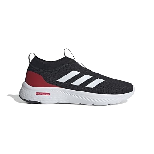 adidas cloudfoam move sock shoes herren schwarz/weiß/rot, 40 eu