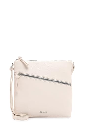 tamaris umhängetasche tas alessia 30814 damen handtasche uni cream 470