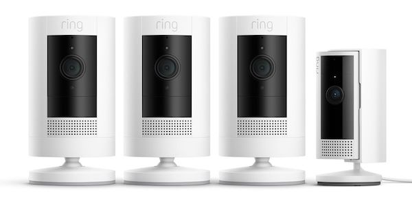 ring stick up cam battery 3er set + ring indoor camera für 124,99