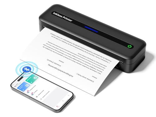 mobile portable printer a4 bluetooth thermal drucker für iPhone iPad Android Laptop