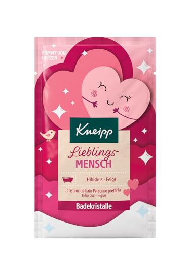 kneipp badekristalle mit hibiskus- und feigenextrakt, fruchtig-floraler duft, 60g