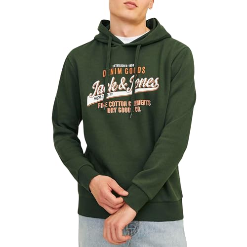 jack & jones kapuzenpullover herren plus size logo s-xxl günstig kaufen