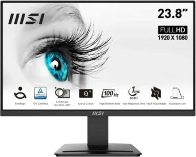 msi pro mp2412de 24 zoll monitor 100hz für 69 euro statt 85 euro