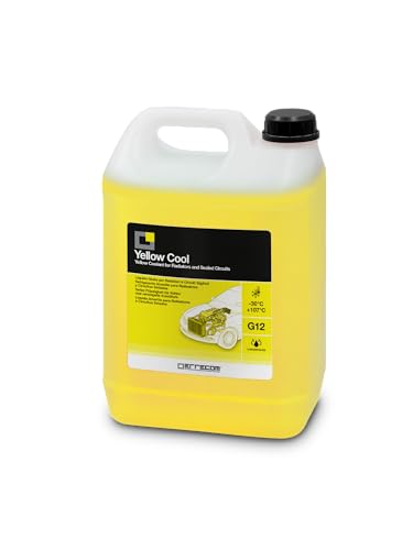 ERRECOM Yellow Cool, gelbe Kühlerflüssigkeit G12 mit Oat-Inhibitor, 5 Liter