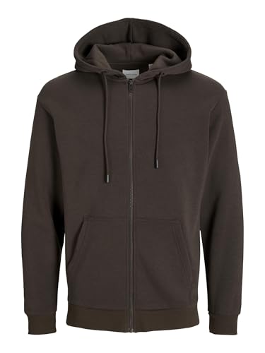 jack & jones kapuzenjacke einfarbig für männer - bequemer kapuzenpullover