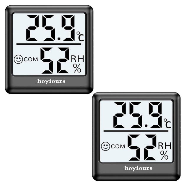 hoyiours digital thermo- und hygrometer 2er set für 5,49 statt 10