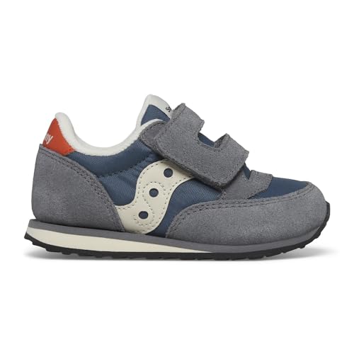 saucony baby jazz hl sneaker grau blau orange 22 eu
