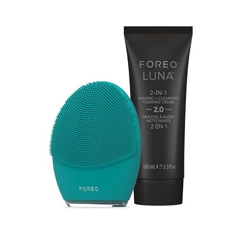 foreo gentleman's choice luna 4 gesichtsbürste set für männer