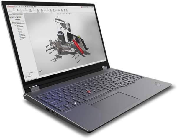 Lenovo ThinkPad P16 Gen 2, 2560 x 1600 WQXGA, 165 Hz, leistungsstarker Laptop für professionelle Anwendungen