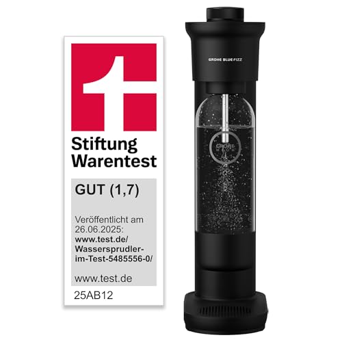 grohe blue fizz wassersprudler starter set, testsieger sprudelgerät
