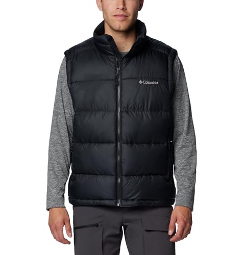columbia pike lake ii herrenweste schwarz, gemütlich und stilvoll