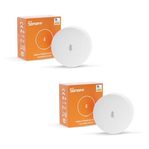 Produktbild: sonoff snzb-02p zigbee temperatur- und feuchtigkeitssensor, kompatibel mit alexa, google home