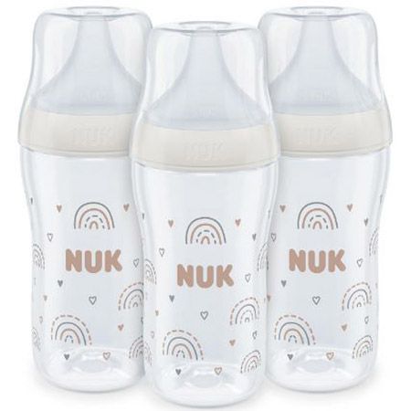 nuk perfect match babyflaschenset 3er pack für 14,69 euro (statt 24 euro)