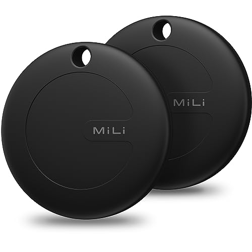 MiLi MiTag Schlüsselfinder Bluetooth Tracker für iOS, IP67 wasserdicht, Akku austauschbar