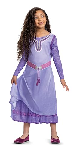 asha deluxe kinder kostüm xs 3-4 jahre verkleidung für junge mädchen