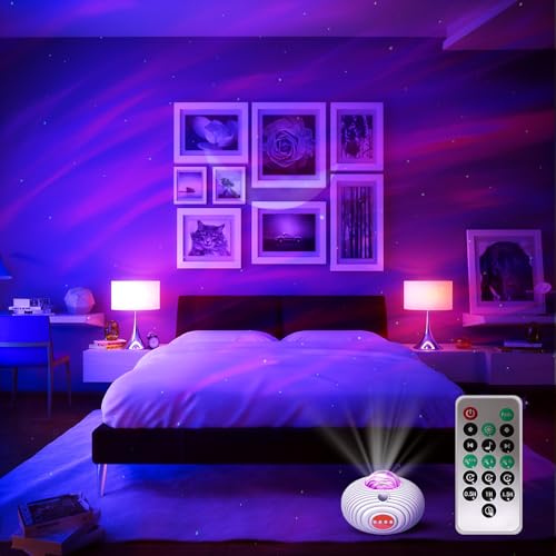 mini-projektor stern 14 lichter für schlafzimmer, ide, weiß