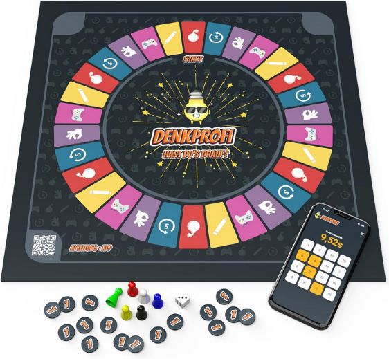 denkprofi brettspiel mit app für 24,60 euro statt 34 euro