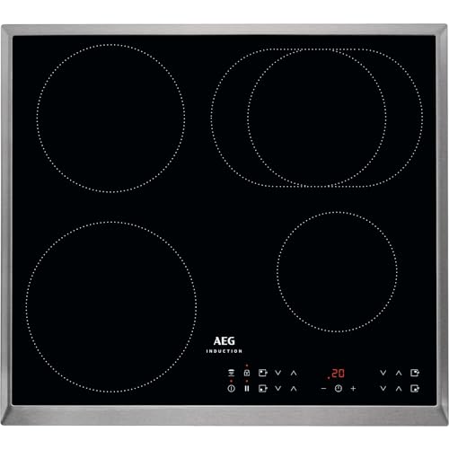 induktionskochfeld AEG IKS6431AXB mit haubenautomatik, 60 cm, schwarz