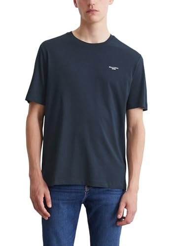 Produktbild: marc o'polo denim herren t-shirt bio-baumwolle regular fit in schwarz